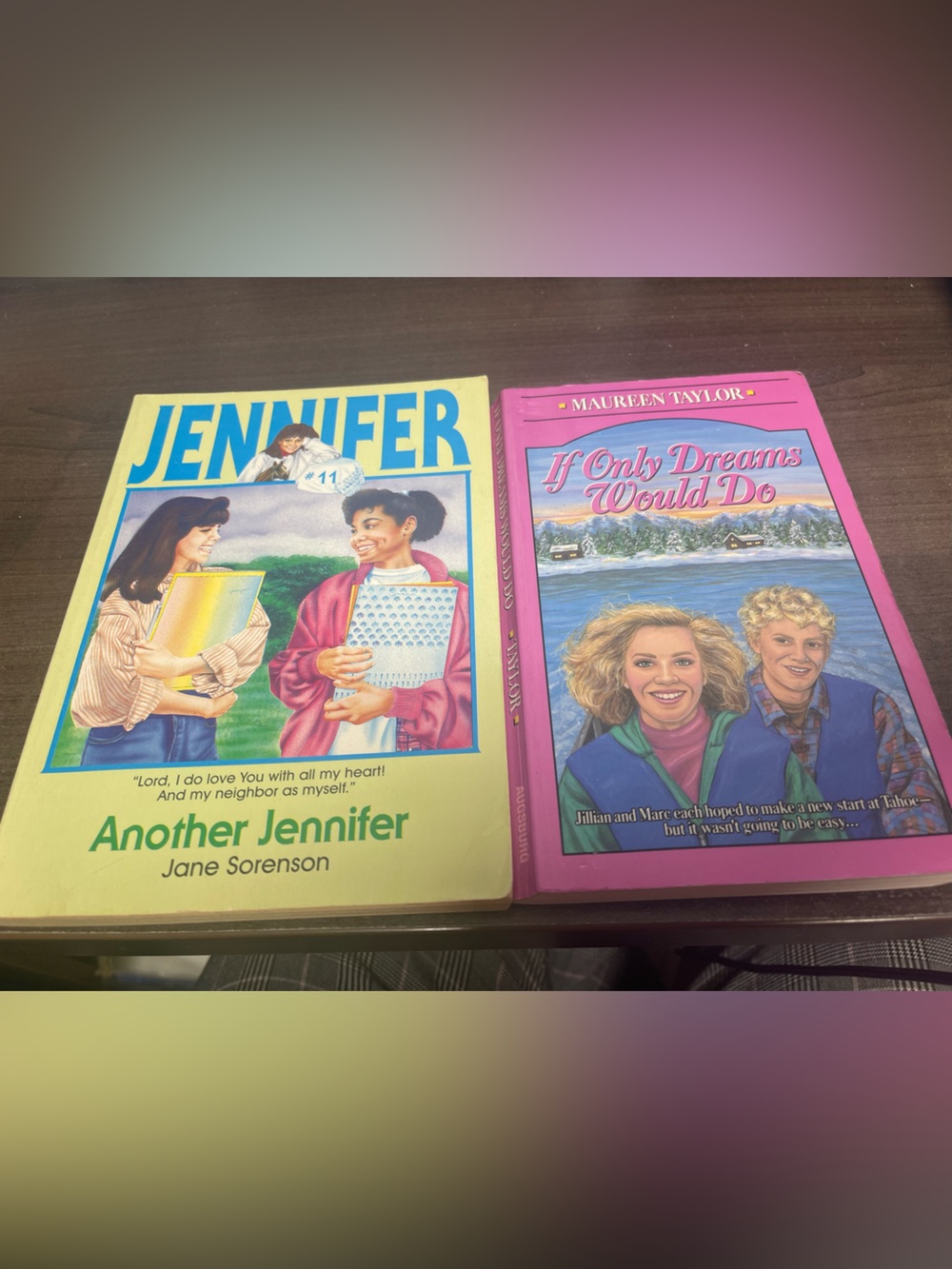 Set of two vintage collection Christian Children's Chapter Books